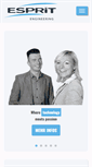 Mobile Screenshot of esprit-engineering.de